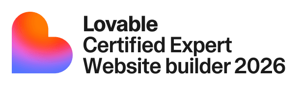 Lovable Certified Expert Website Builder 2026 Lovable Certified Expert Website Builder 2026 badge