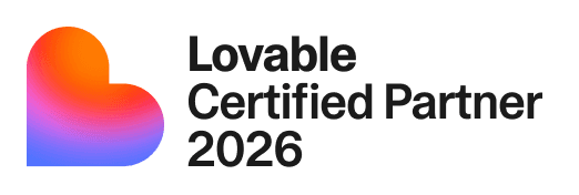 Lovable Certified Partner 2026 Lovable Certified Partner 2026 badge